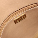 Christian Dior Trotter Canvas Hand Bag PVC Beige Auth bs22001-18