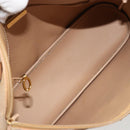 Christian Dior Trotter Canvas Hand Bag PVC Beige Auth bs22001-19