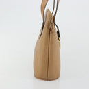 Christian Dior Trotter Canvas Hand Bag PVC Beige Auth bs22001-4