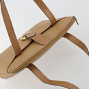 Christian Dior Trotter Canvas Hand Bag PVC Beige Auth bs22001-6