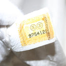 CHANEL Tote Bag Canvas White Black Silver CC Auth bs22011-12