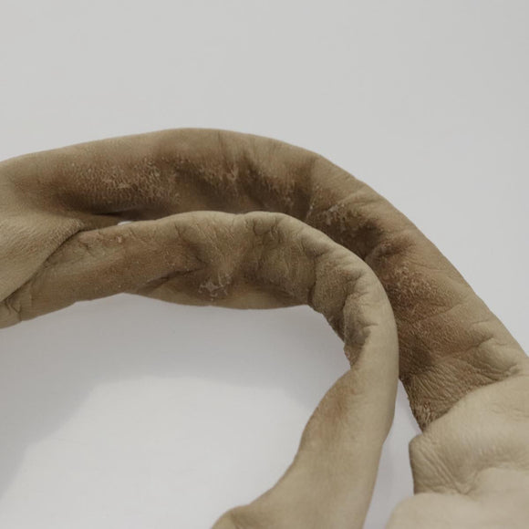 CHANEL Tote Bag Canvas White Black Silver CC Auth bs22011