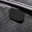 GUCCI Bamboo Hand Bag Nylon 2way Black Silver 000 1998 0588 Auth bs22015-17