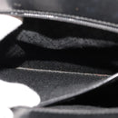 GUCCI Bamboo Hand Bag Nylon 2way Black Silver 000 1998 0588 Auth bs22015-11