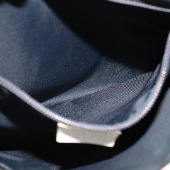 GUCCI GG Supreme Shoulder Bag PVC White Red gold 153244 Auth bs22024