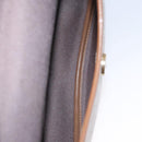 Christian Dior Honeycomb Canvas Shoulder Bag PVC Beige Gold Auth bs22027-18