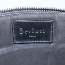 Berluti Clutch Bag Leather Black Auth bs22062-10