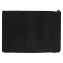 Berluti Clutch Bag Leather Black Auth bs22062-2