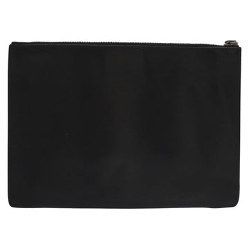 Berluti Clutch Bag Leather Black Auth bs22062 - 0