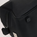 BVLGARI Boston Bag PVC Black Silver Auth bs22064-16