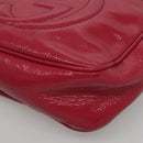 GUCCI Soho Shoulder Bag Enamel Pink Gold 308364 Auth bs22069-10