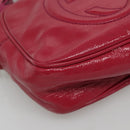 GUCCI Soho Shoulder Bag Enamel Pink Gold 308364 Auth bs22069-11