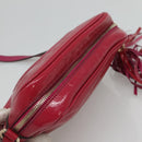 GUCCI Soho Shoulder Bag Enamel Pink Gold 308364 Auth bs22069-6