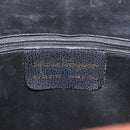 Salvatore Ferragamo Shoulder Bag Leather Brown Gold Auth bs22078-12