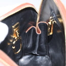 Salvatore Ferragamo Shoulder Bag Leather Brown Gold Auth bs22078-18