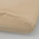 PRADA Shoulder Bag Canvas Beige Auth bs22080-14