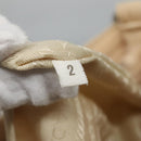 PRADA Shoulder Bag Canvas Beige Auth bs22080-11