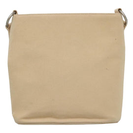 PRADA Shoulder Bag Canvas Beige Auth bs22080 - 0