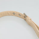 PRADA Shoulder Bag Canvas Beige Auth bs22080-8