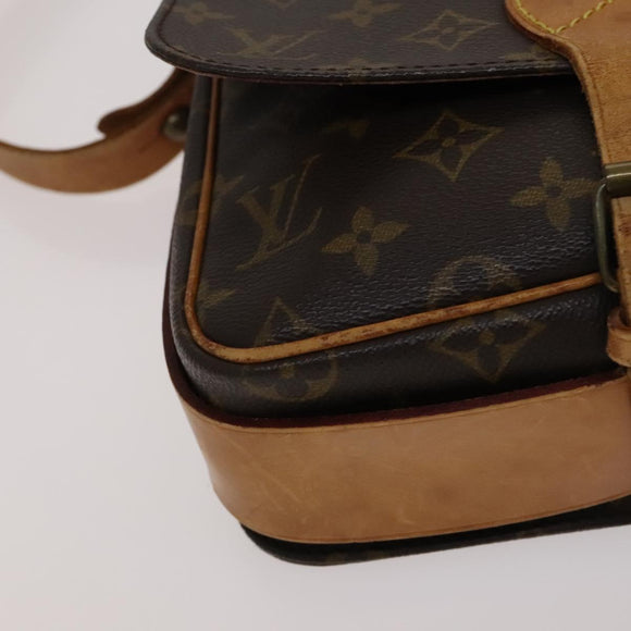 LOUIS VUITTON Monogram Cartouchiere MM Shoulder Bag M51253 LV Auth bs22105