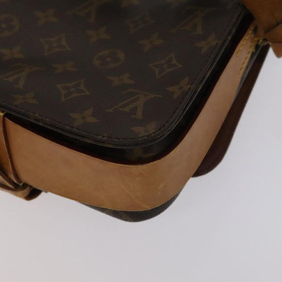 LOUIS VUITTON Monogram Cartouchiere MM Shoulder Bag M51253 LV Auth bs22105