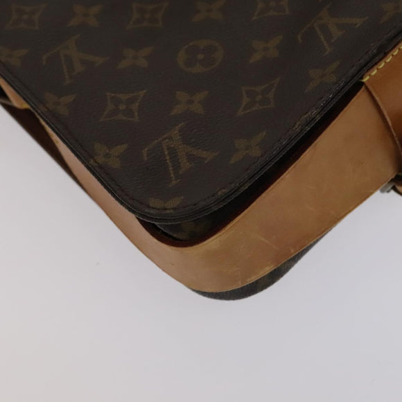 LOUIS VUITTON Monogram Cartouchiere MM Shoulder Bag M51253 LV Auth bs22105