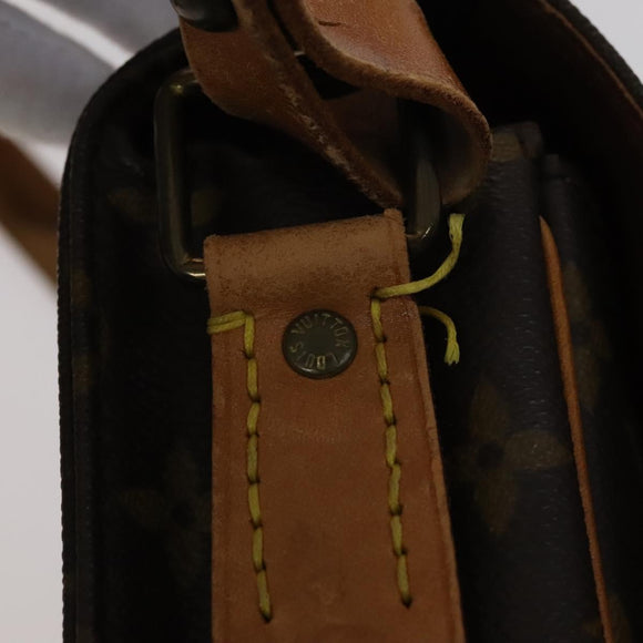 LOUIS VUITTON Monogram Cartouchiere MM Shoulder Bag M51253 LV Auth bs22105