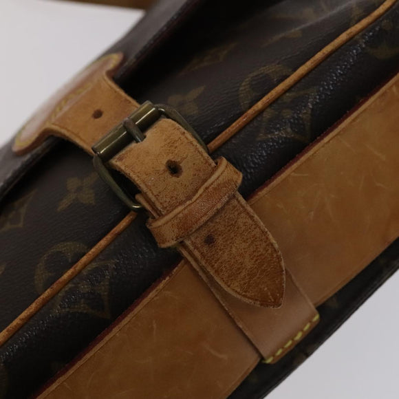 LOUIS VUITTON Monogram Cartouchiere MM Shoulder Bag M51253 LV Auth bs22105