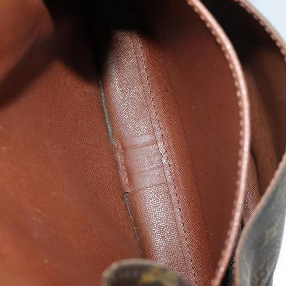 LOUIS VUITTON Monogram Cartouchiere MM Shoulder Bag M51253 LV Auth bs22105