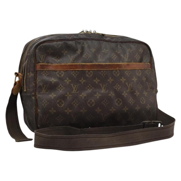 LOUIS VUITTON Monogram Reporter GM Shoulder Bag M45252 LV Auth bs22111