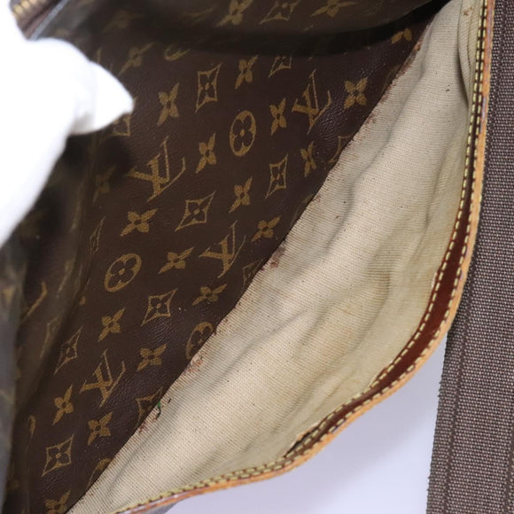 LOUIS VUITTON Monogram Reporter GM Shoulder Bag M45252 LV Auth bs22111
