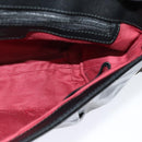 BVLGARI Chandra Shoulder Bag Enamel Black Auth bs22120-20