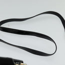 BVLGARI Chandra Shoulder Bag Enamel Black Auth bs22120-14