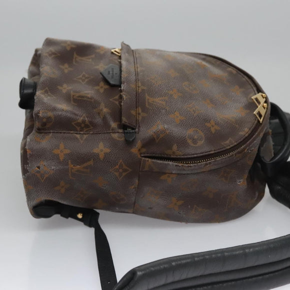 LOUIS VUITTON Monogram Palm Springs PM Backpack M41980 LV Auth bs22143