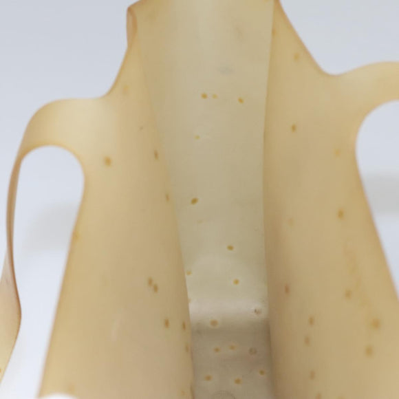 CHANEL Tote Bag Rubber Clear CC Auth bs22150