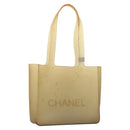 CHANEL Tote Bag Rubber Clear CC Auth bs22150-1