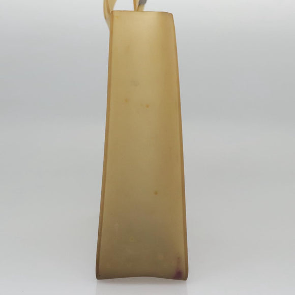 CHANEL Tote Bag Rubber Clear CC Auth bs22150