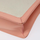 BALENCIAGA Clutch Bag Canvas Pink White 410119 Auth bs22154-10