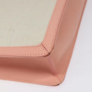 BALENCIAGA Clutch Bag Canvas Pink White 410119 Auth bs22154-11