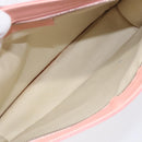 BALENCIAGA Clutch Bag Canvas Pink White 410119 Auth bs22154-14