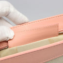 BALENCIAGA Clutch Bag Canvas Pink White 410119 Auth bs22154-17