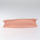 BALENCIAGA Clutch Bag Canvas Pink White 410119 Auth bs22154-7