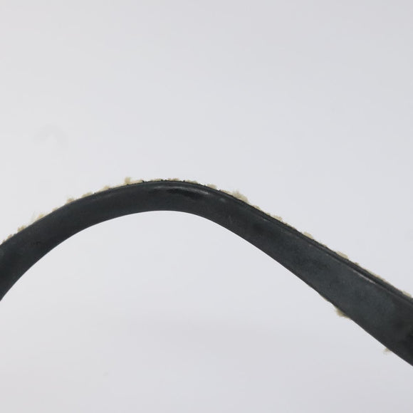 CHANEL Tweed Sunglasses Plastic Black CC Auth bs22164