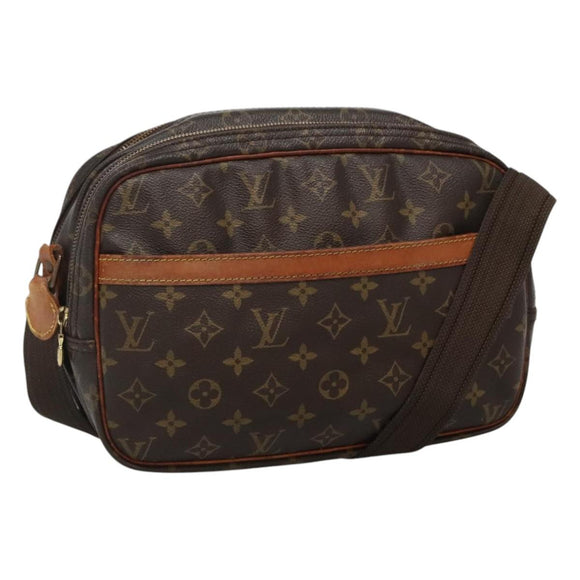 LOUIS VUITTON Monogram Reporter PM Shoulder Bag M45254 LV Auth bs22169