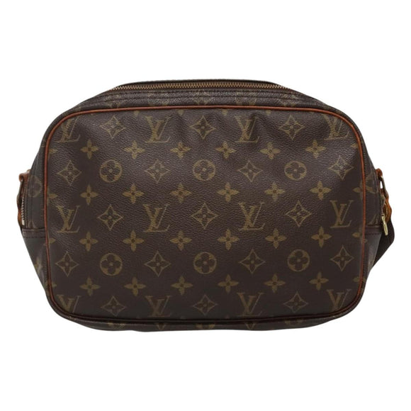 LOUIS VUITTON Monogram Reporter PM Shoulder Bag M45254 LV Auth bs22169