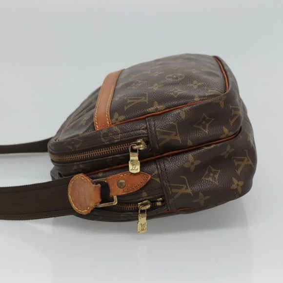 LOUIS VUITTON Monogram Reporter PM Shoulder Bag M45254 LV Auth bs22169