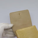 LOUIS VUITTON Monogram Vernis Walker Wallet Beige M91074 LV Auth bs22182-7