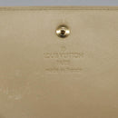 LOUIS VUITTON Monogram Vernis Walker Wallet Beige M91074 LV Auth bs22182-19