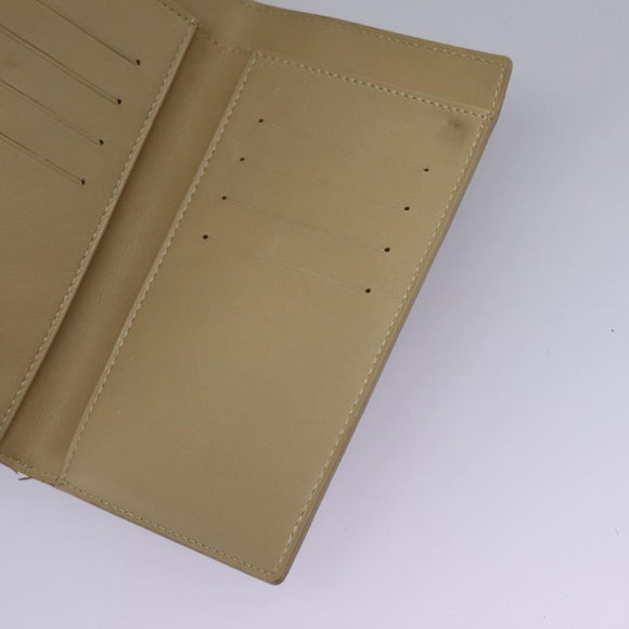 LOUIS VUITTON Monogram Vernis Walker Wallet Beige M91074 LV Auth bs22182