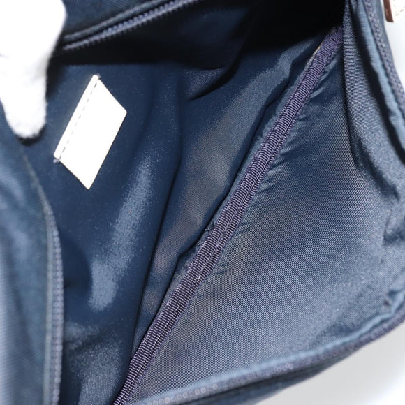 GUCCI Beutel Nylon Navy Silber Original bs22200